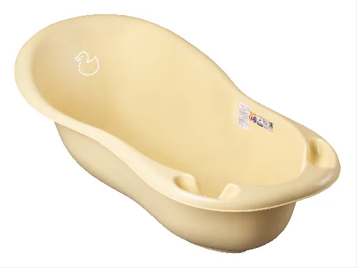 Bērnu vanna 102 cm TegaBaby DUCK light yellow DK-005
