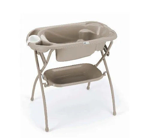 Bērnu vanna ar statīvu un plauktu CAM KIT BAGNO Beige