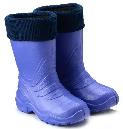 Lemigo Termix Light Blue Утеплённые детские сапоги со съёмным термо чулком