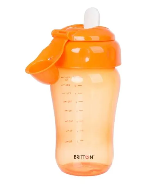 Britton Non-spill Soft Spout Cup Neizlīstoša krūze ar mīksto uzgali 270 ml