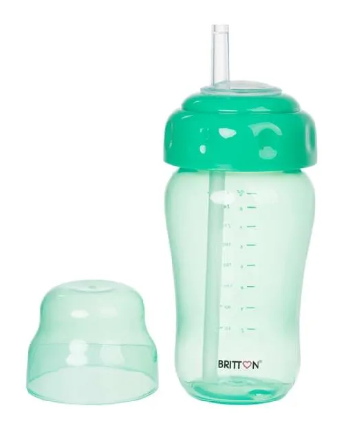 Britton Non Spill Straw Cup krūzīte ar salmiņu 270 ml