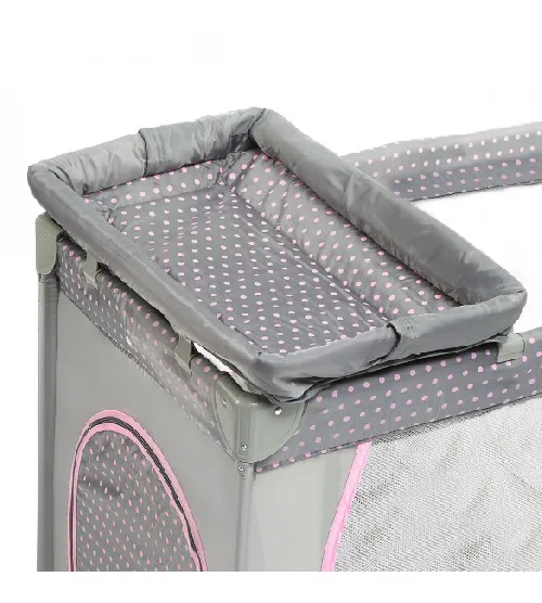 Ceļojumu gultiņa manēža BABYONO 292/01 PINK