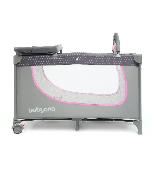 Ceļojumu gultiņa manēža BABYONO 292/01 PINK