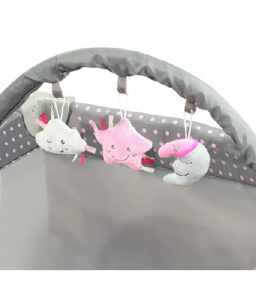 Ceļojumu gultiņa manēža BABYONO 292/01 PINK