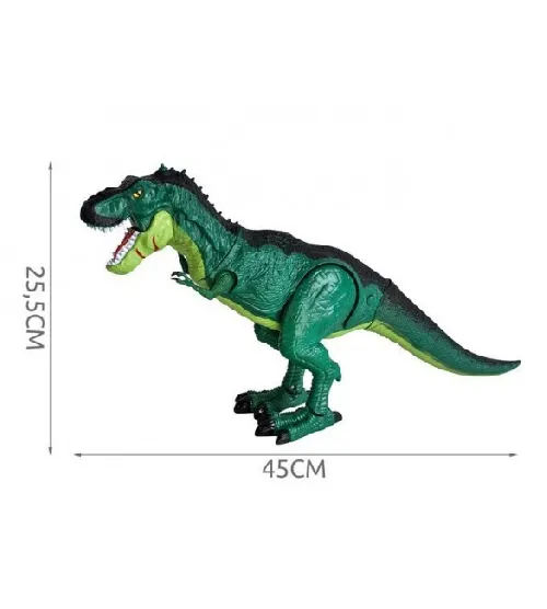 Dinozaurs ar tālvadības pulti + uguni izelpojošs 9444