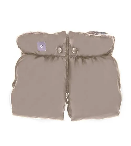 Divdaļīgie ratu cimdi Womar LAMA PASTEL VANILLA M-092