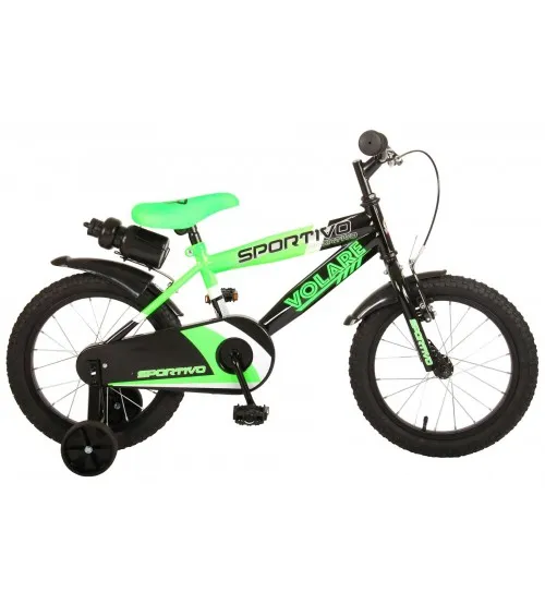 Divriteņu velosipēds 16 collas Sportivo green VOL2044