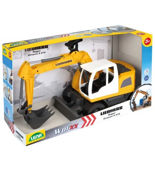 Ekskavators 48 cm LENA Worxx Liebherr A918 Litronic (kastē) L04611