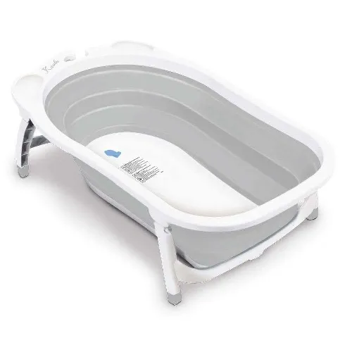 Fillikid Baby Bath Complete Grey Saliekama bērnu vanniņa