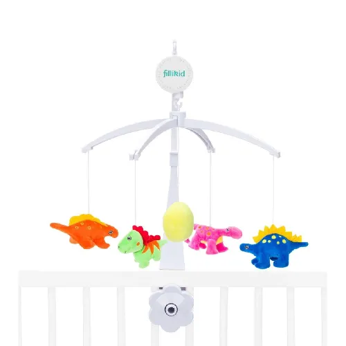 Fillikid Musical Mobile Dino Muzikālais karuselis ar plīša mantiņām