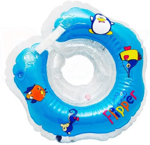 Flipper Peldriņķis mazuļiem (piepūšams riņķis ap kaklu peldēšanai) 0 -24 mēnešiem (slodzei no 3-18 kg)