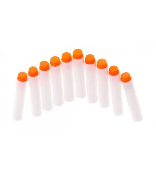 Fluorescējošo mīksto patronu komplekts NERF 10 gab. KX6803