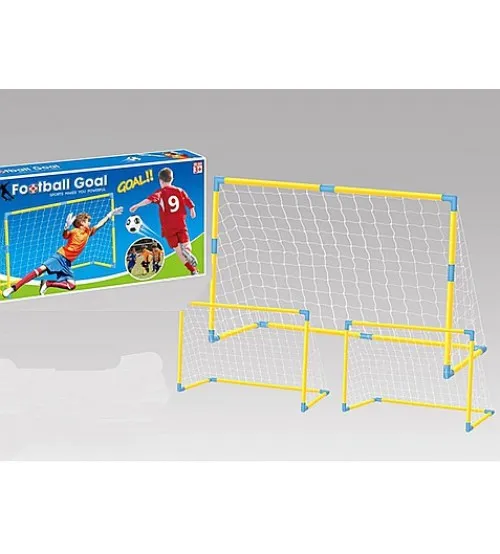 Futbola vārti 1 lieli / 2 mazie + 1 mazā bumba 498464