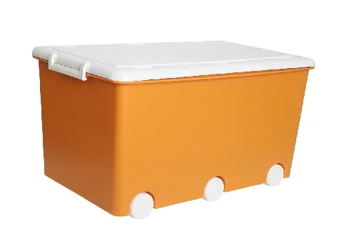 Kaste mantu glabāšanai 58 x 40 x 33 cm TEGA BABY dark yellow PW-001-124