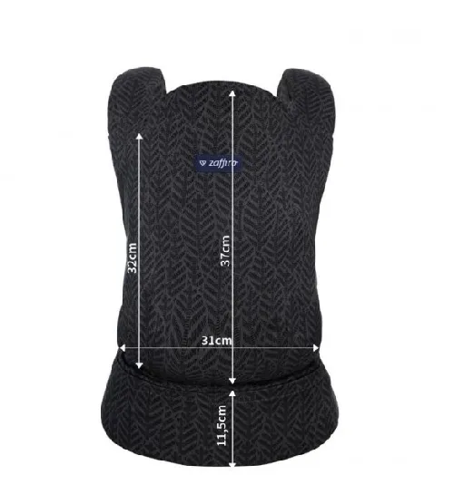 Ķengursoma Womar CITY Graphite Leaves N27-004