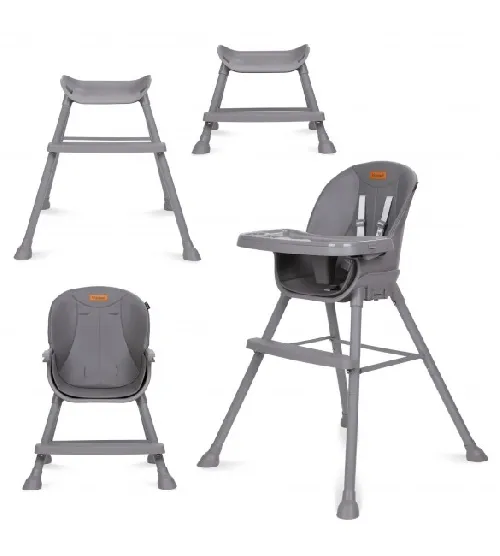 Kidwell EATAN grey 4in1 Barošanas krēsliņš