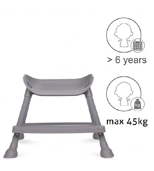 Kidwell EATAN grey 4in1 Barošanas krēsliņš