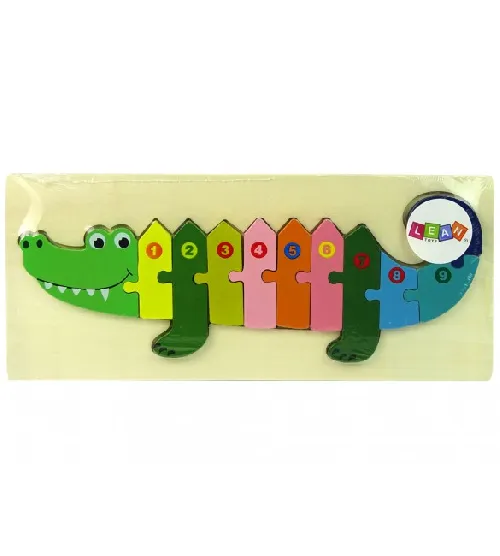 Koka puzle KROKODĪLS 91770