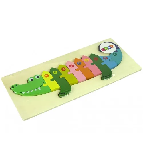 Koka puzle KROKODĪLS 91770