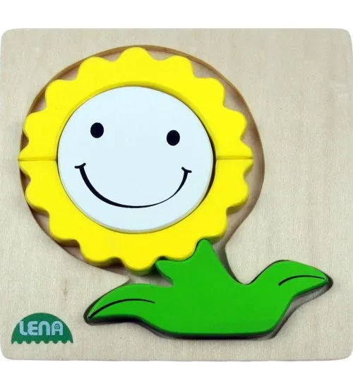 Koka puzzle Puķe Lena L32130-7