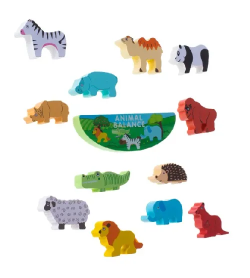 Koka spēle Balansējošie zvēriņi SAFARI 5137