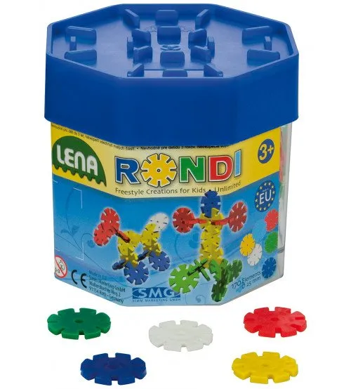 Konstruktors Rondi 170 elementi 25mm Lena L35945