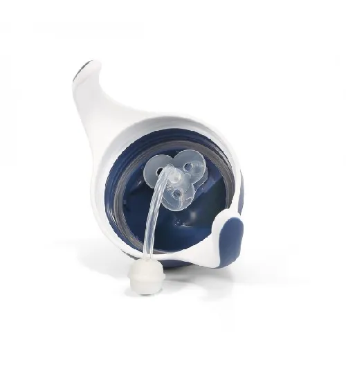 Krūzīte ar salmiņu 240 ml BabyOno 1464/01 blue