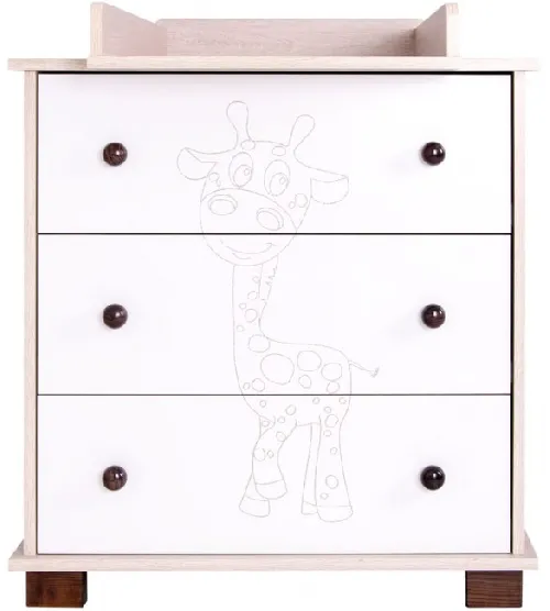 Kumode ar pārtinamo galdiņu Drewex BEAR CORTONA