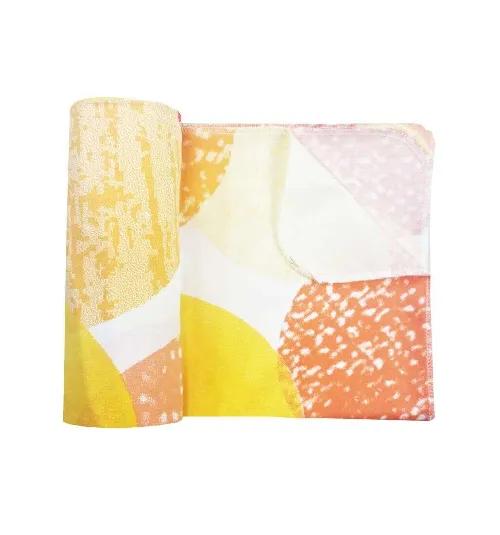 La bebe Cotton Nappy Yellow Dabīgas kokvilnas Autiņš 75х75 см