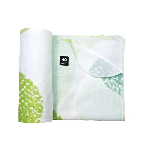 La bebe Cotton Nappy Green Dabīgas kokvilnas Autiņš 75х75 см