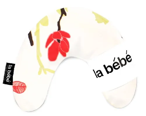 La Bebe Mimi Nursing Cotton Pillow  Magnolia Flower Pakaviņš spilventiņš 19x46cm