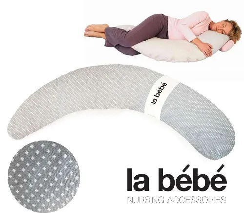 La Bebe Moon Maternity Pillow Spilvens grūtniecēm ar memory foam pildījums 185 cm