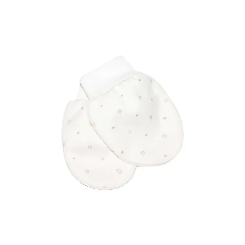La Bebe NO Baby Mittens dots Bērnu dūraiņi no mīkstas kokvilnas