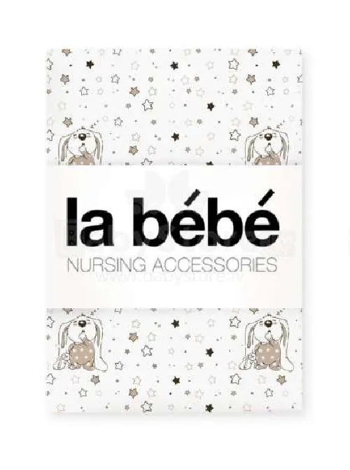 La Bebe Nursing Bunnies Bērnu kokvilnas virspalags 60x90 cm