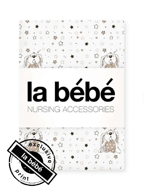 La Bebe Nursing Cotton Bunnies Bērnu dabīgas kokvilnas komplekts 2-daļīgs 100x135/40x60cm