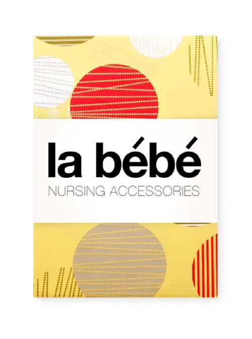 La Bebe Nursing Summer Balls Kokvilnas, Satīna Autiņu komplekts 75x75 cm