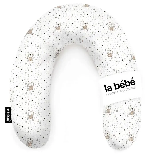 La Bebe Rich Cotton Nursing Maternity Pillow Bears pakaviņš mazuļa barošanai , gulēšanai 30x104cm