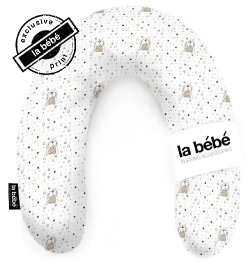La Bebe Rich Cotton Nursing Maternity Pillow Bears pakaviņš mazuļa barošanai , gulēšanai 30x104cm
