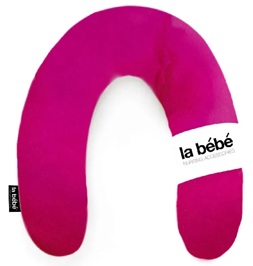 La Bebe Rich Cotton Nursing Maternity Pillow Raspberry Oatmeal Pakaviņš pakavs mazuļa barošanai un gulēšanai