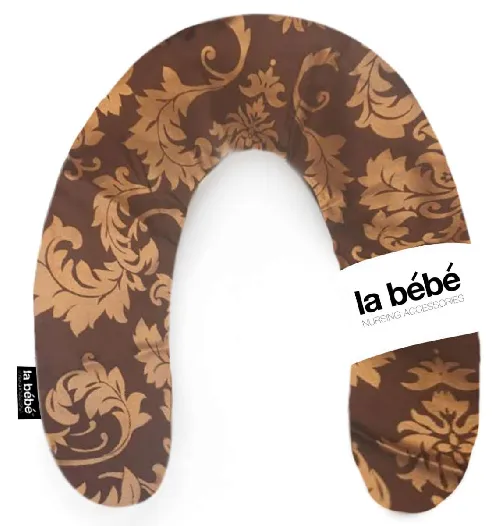 La Bebe Rich Satin Nursing Maternity Eastern Gold Pakaviņš pakavs mazuļa barošanai, gulēšanai 30x175 cm