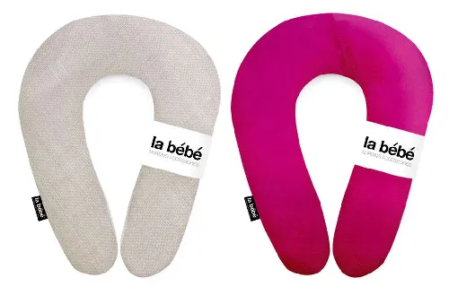 La Bebe Snug Cotton Rasberry Oatmeal pakaviņš mazuļa barošanai, gulēšanai Mit.20x70см