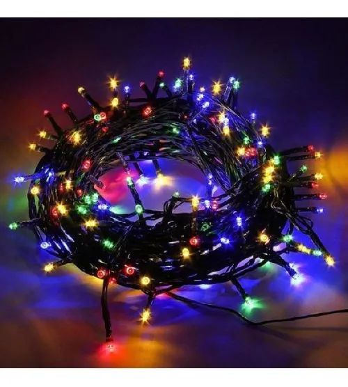 Lampiņu virtene 200 LED multikolor 31V/8 režīmi 11503