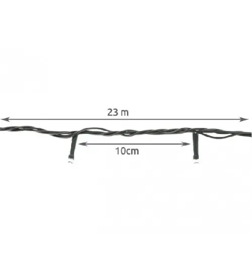 Lampiņu virtene 200 LED multikolor 31V/8 režīmi 11503