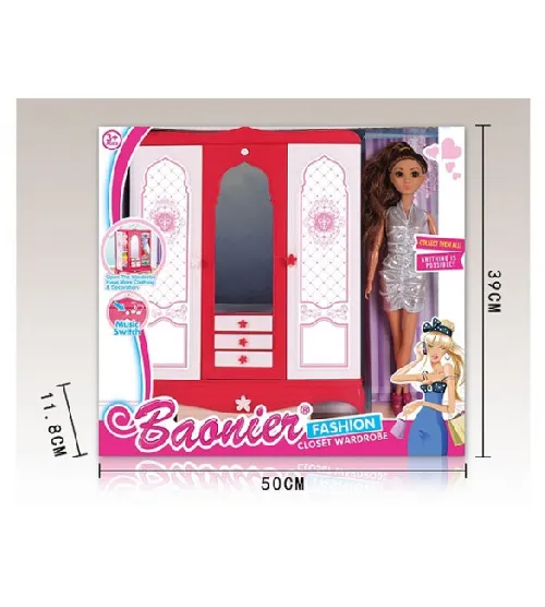Lelle 30 cm ar mēbelēm 7138949