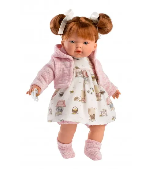 Lelle Lea 33 cm, raud, runā, ar mānekli LL33138