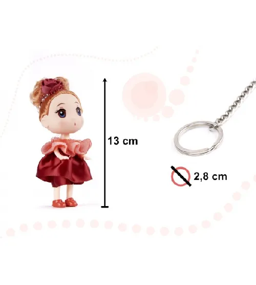 Leļļu komplekts: meitene un puika 12 cm 6362