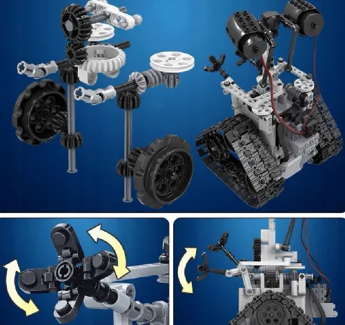 Mācību robots, 408 elementi