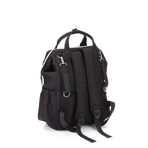 Māmiņas mugursoma - ratiņu soma Fillikid Black