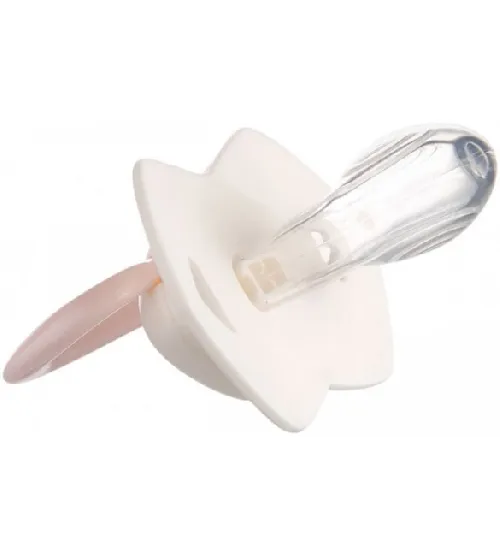 Māneklis silikona simetriskās formas 2 gb. 0-6 mēn. Canpol ROYAL BABY pink 22/650