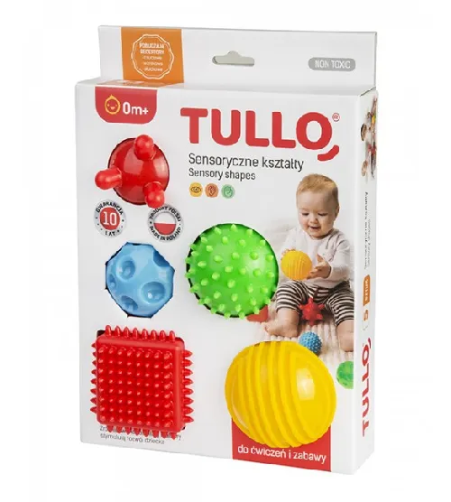 Masāžas-sensoru bumbu komplekts 5 gab.TULLO 458
